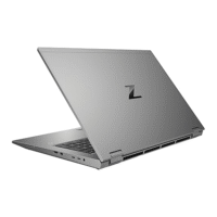 لپ تاپ HP ZBook Fury 17 G7 نمای پشت از بغل